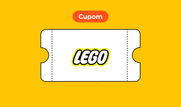 Ative o cupom Lego