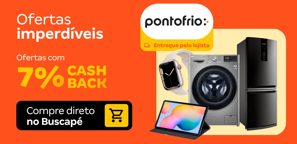 PONTOFRIO MKP - É HORA DE ECONOMIZAR COM 7% DE CASHBACK! - 06/05