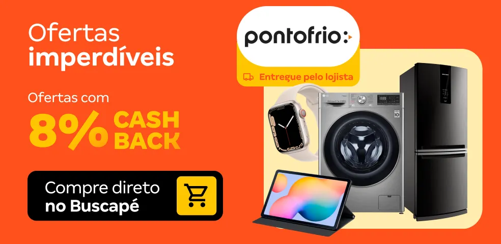 PONTOFRIO MKP - É HORA DE ECONOMIZAR COM 8% DE CASHBACK! - 23/04