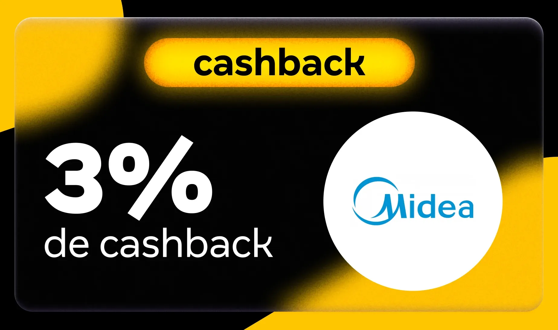 Midea Store com cashback?