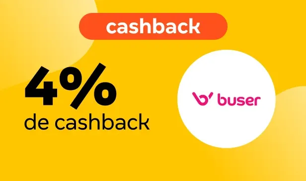 Buser com cashback?