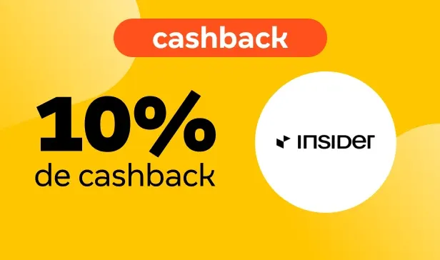 Insider Store com cashback?