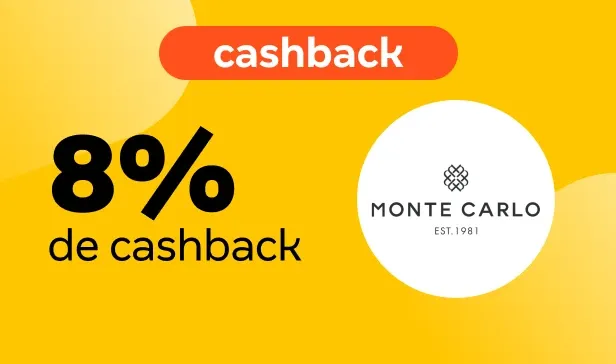 Tem cashback Monte Carlo?