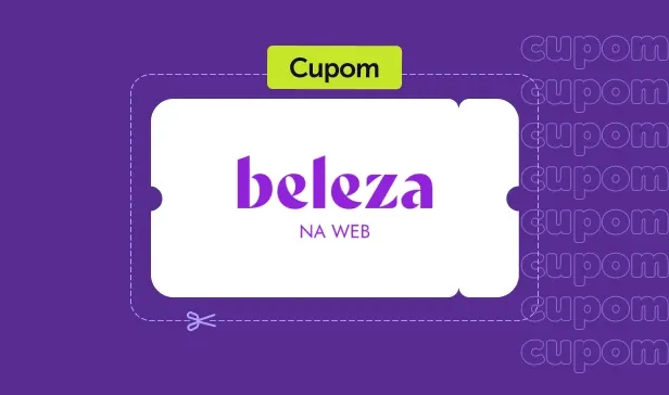 Ative o cupom Beleza na Web