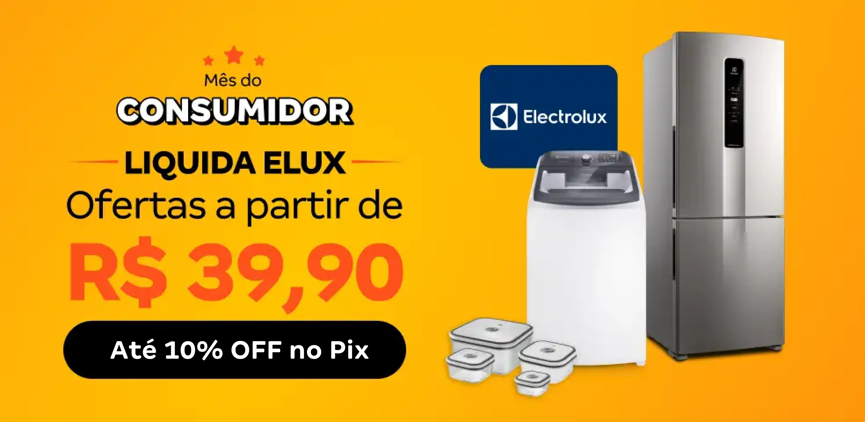 ELECTROLUX MKP - LIQUIDA ELUX ATÉ 10%OFF NO PIX! - 16 a 20/03
