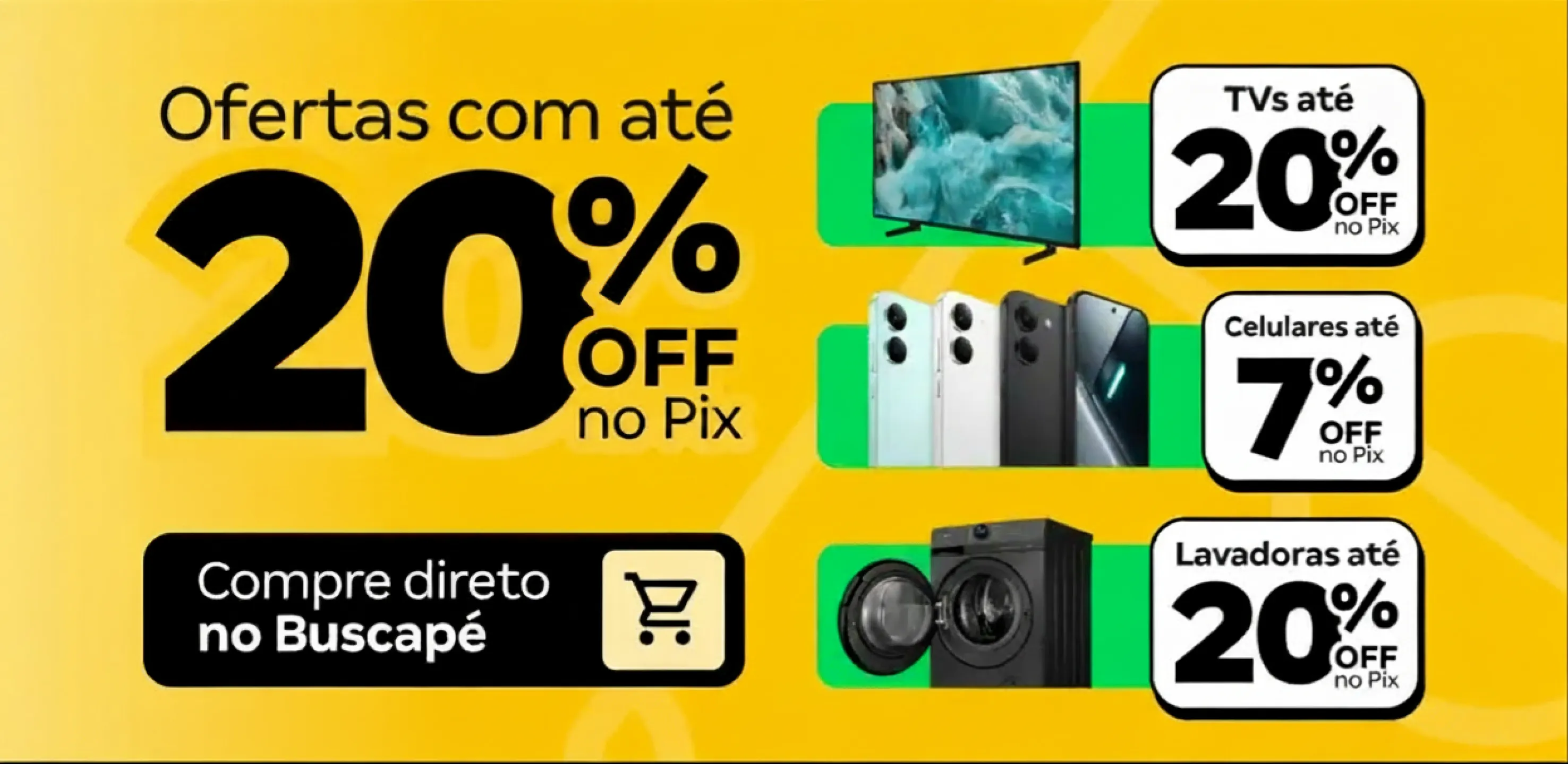 BUSCAPÉ MKP - SELEÇÃO DE OFERTAS COM ATÉ 20%OFF NO PIX!!- 08 a 12/07
