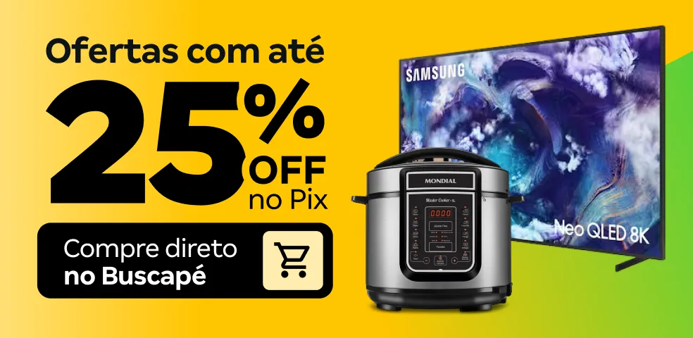 BUSCAPÉ MKP -  SELEÇÃO DE OFERTAS COM ATÉ 25%OFF NO PIX!! - 06 a 30/04