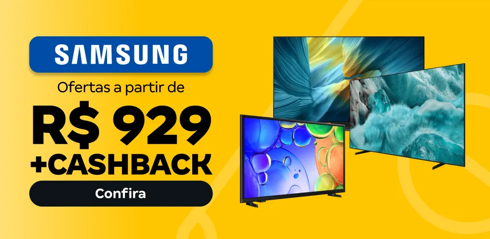 BUSCAPÉ - SELEÇÃO DAS MELHORES OFERTAS DE TVS SAMSUNG A PARTIR DE R$ 929- 18 a 19/04