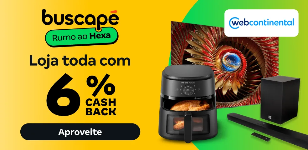 WEBCONTINENTAL - 6% DE CASHBACK! - 19/04