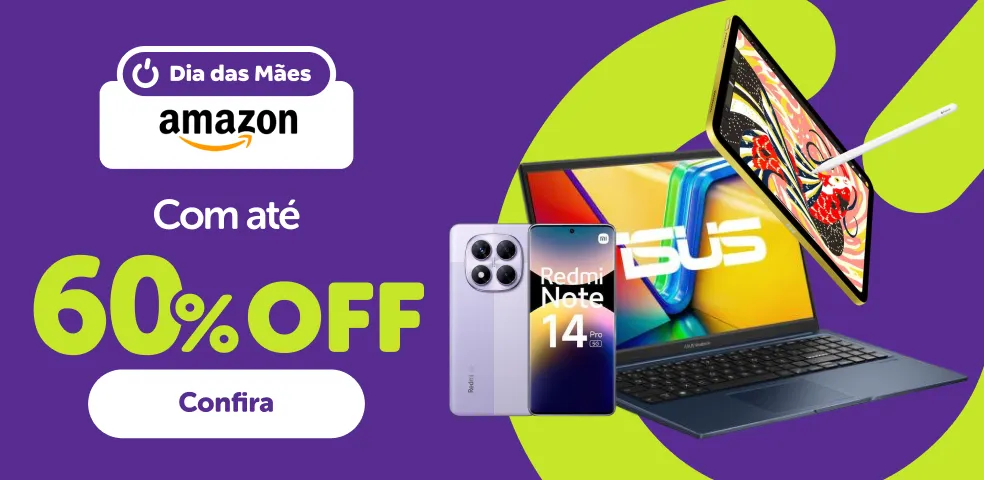 AMAZON - OFERTAS COM ATÉ 60%OFF!