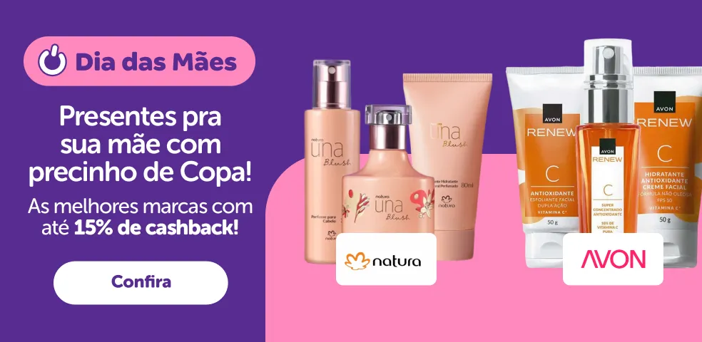 ZOOM - DIA DAS MÃES DE FOLGA COM ATÉ 25%OFF NO PIX!! - 05/05