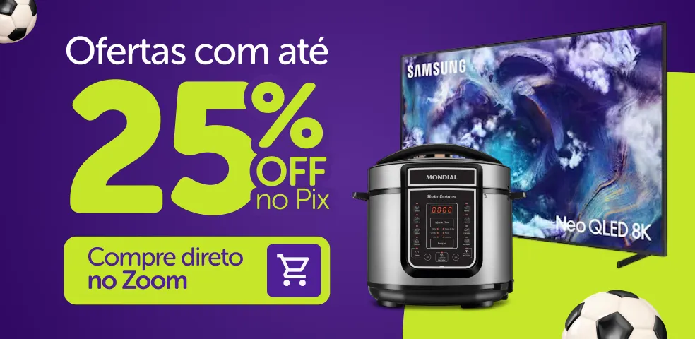 ZOOM MKP -  SELEÇÃO DE OFERTAS COM ATÉ 25%OFF NO PIX!! - 06 a 30/04
