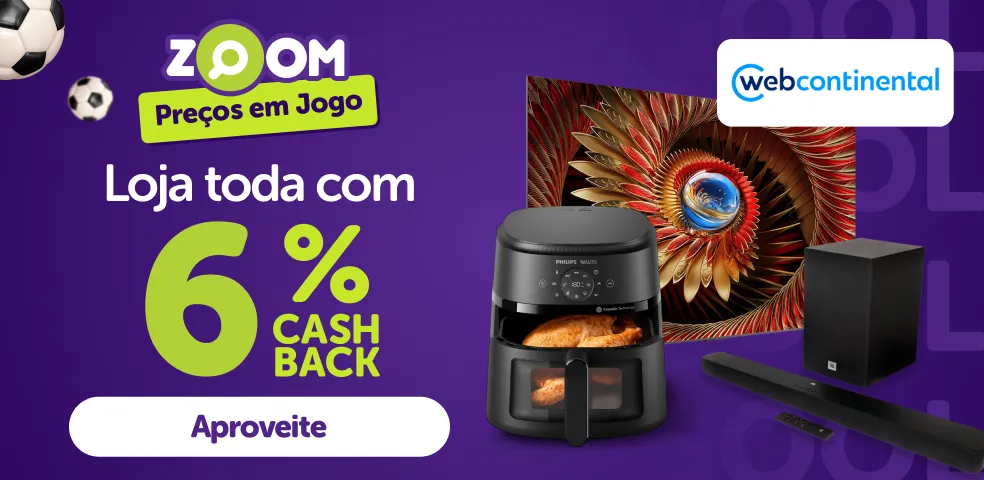 WEBCONTINENTAL - 6% DE CASHBACK! - 19/04