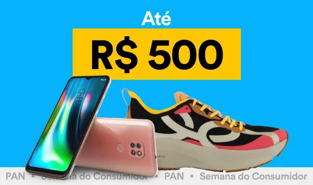Até R$ 500