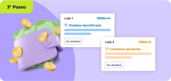 Eba! Cashback entrando na sua carteira Zoom