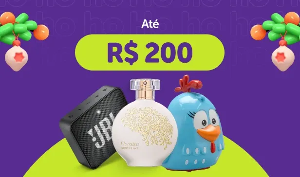 Presente até 200 reais