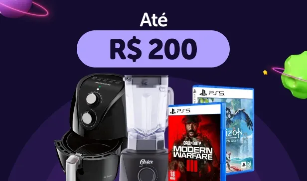 Até R$ 200
