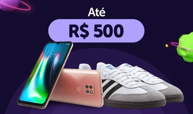 Até R$ 500