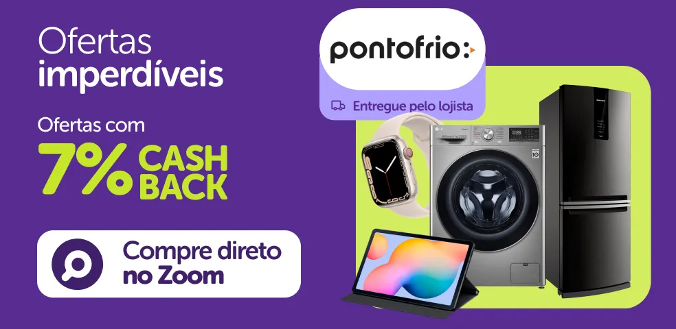 PONTOFRIO MKP - É HORA DE ECONOMIZAR COM 7% DE CASHBACK! - 14/05