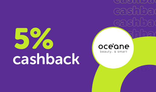 Océane com cashback?